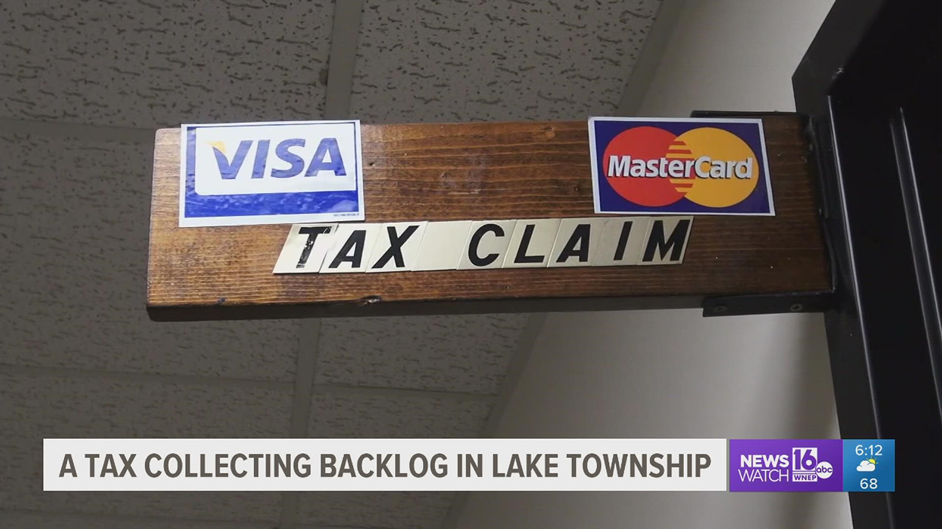 The Wayne County Tax Claim Bureau director says the tax collecting issue has been going on since May.