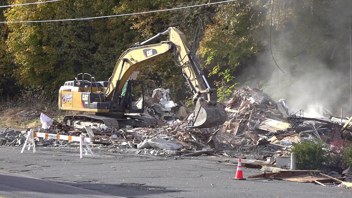 Triangle Motel torn down in Pittston - Vimarsana News