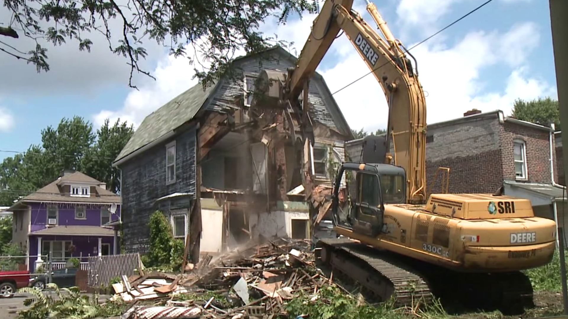 The property was deemed structurally unsound by engineers.