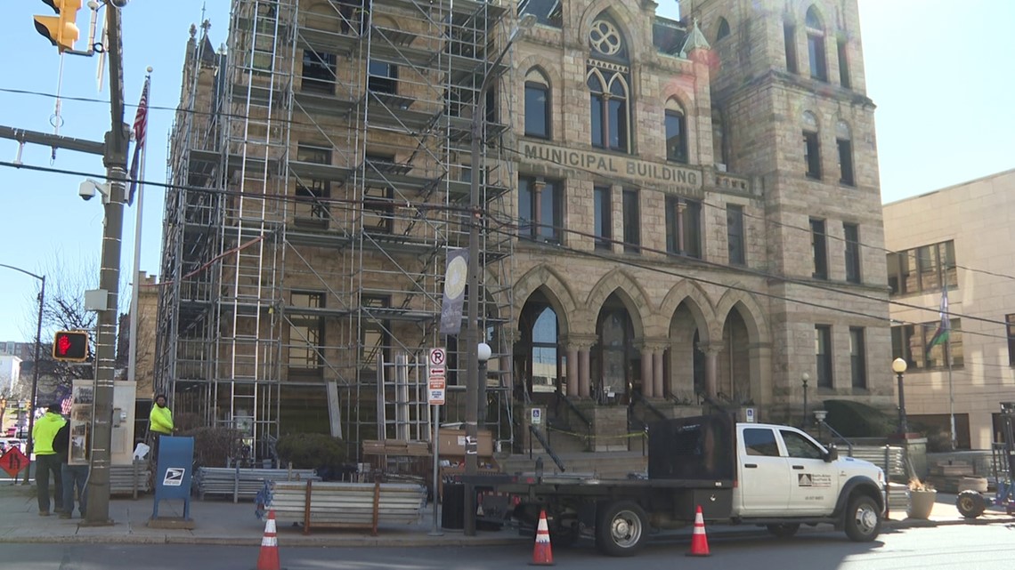 Renovations begin at Scranton's City Hall