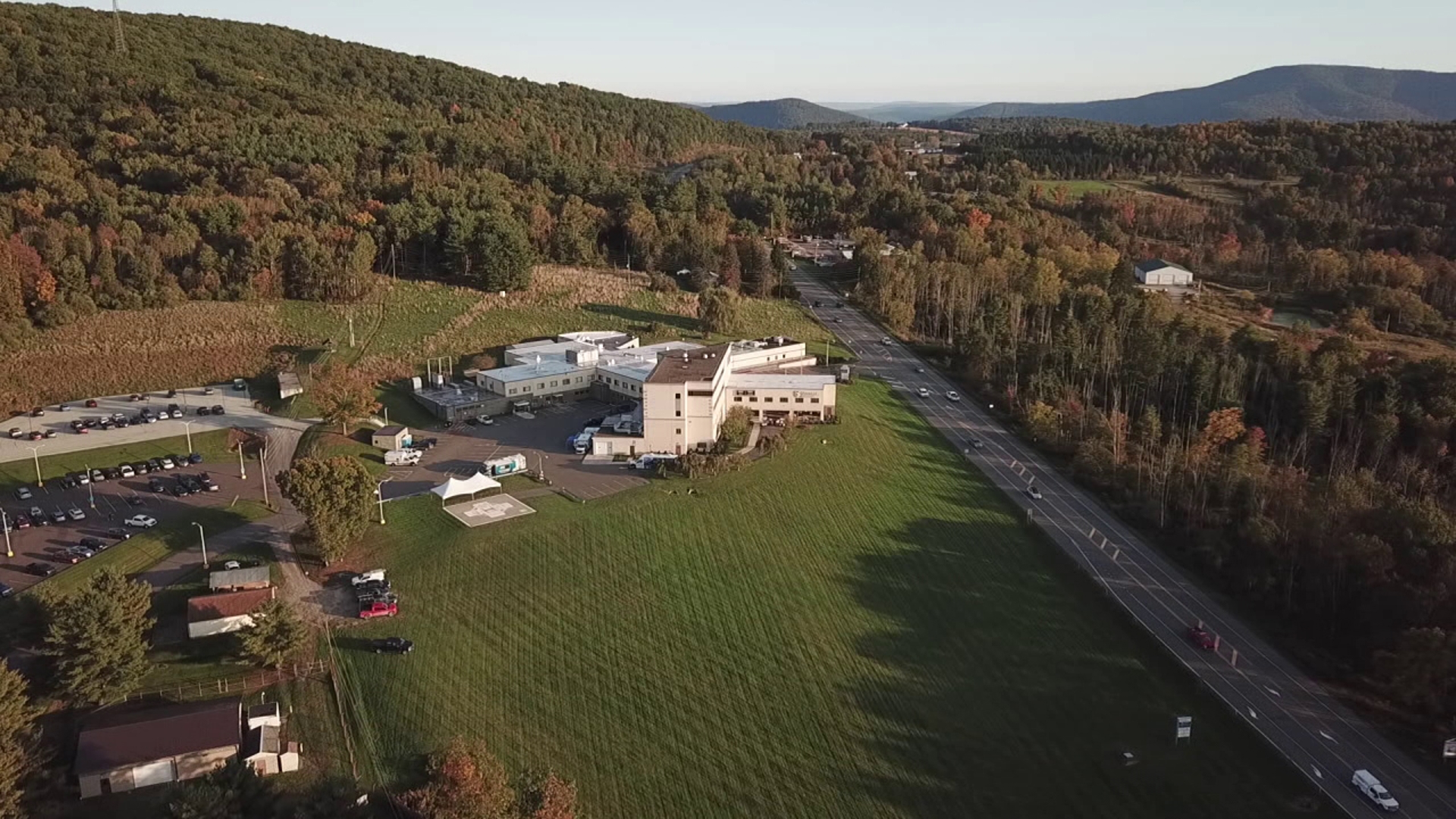 Newswatch 16's Adithya Iyer reports patients first look at the new healthcare services offered at the former Tyler Memorial Hospital near Tunkhannock.