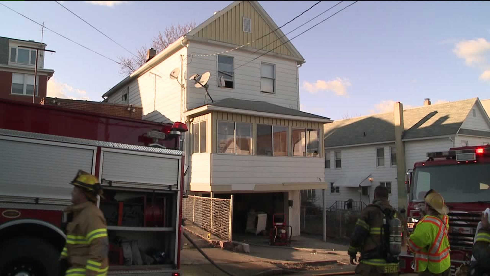 Wilkes-Barre Home Damaged by Fire