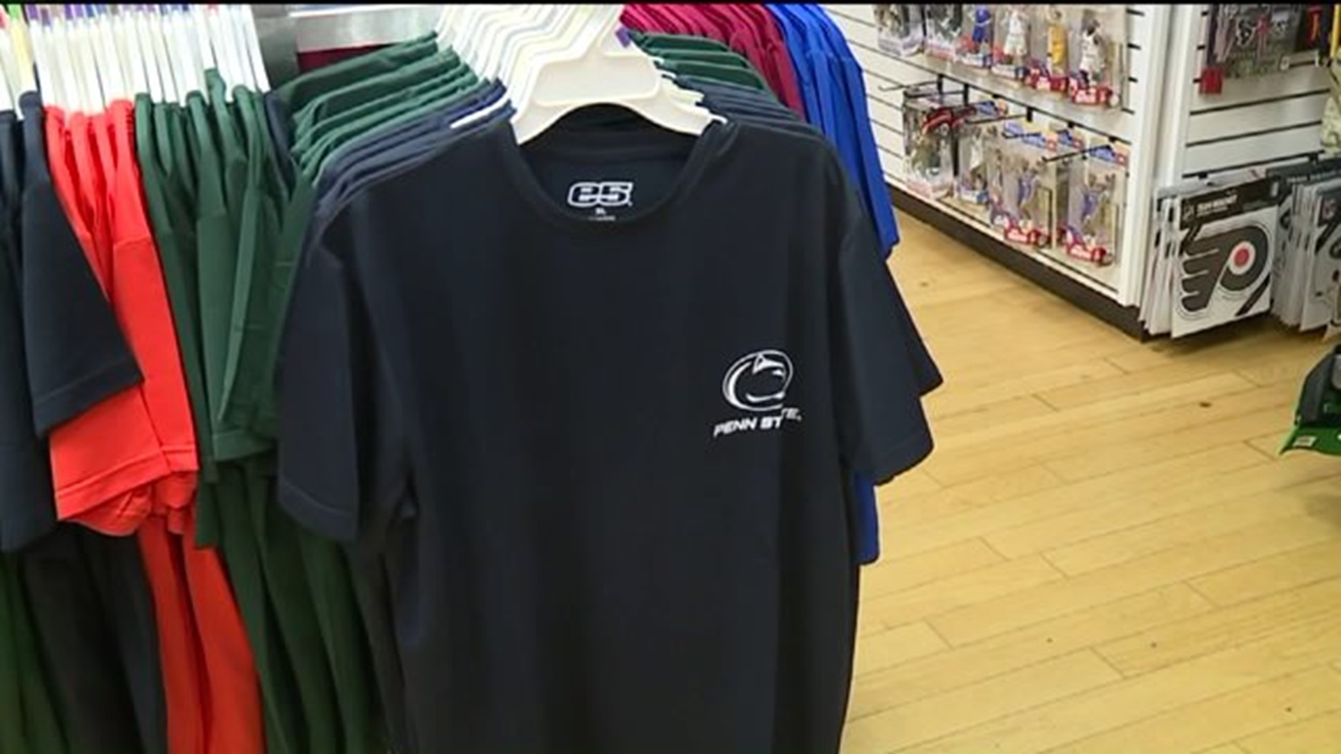Penn State Gear Flys off Shelves