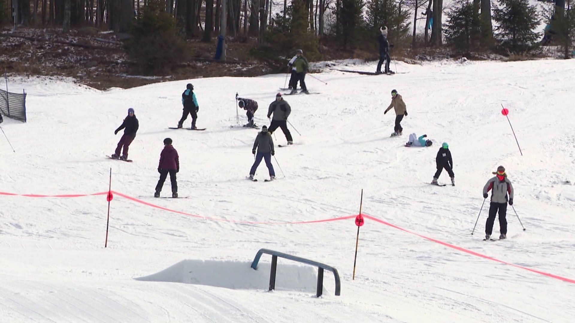 It was a fun day on the slopes while honoring the legacy of a Luzerne County man's battle with cancer.
