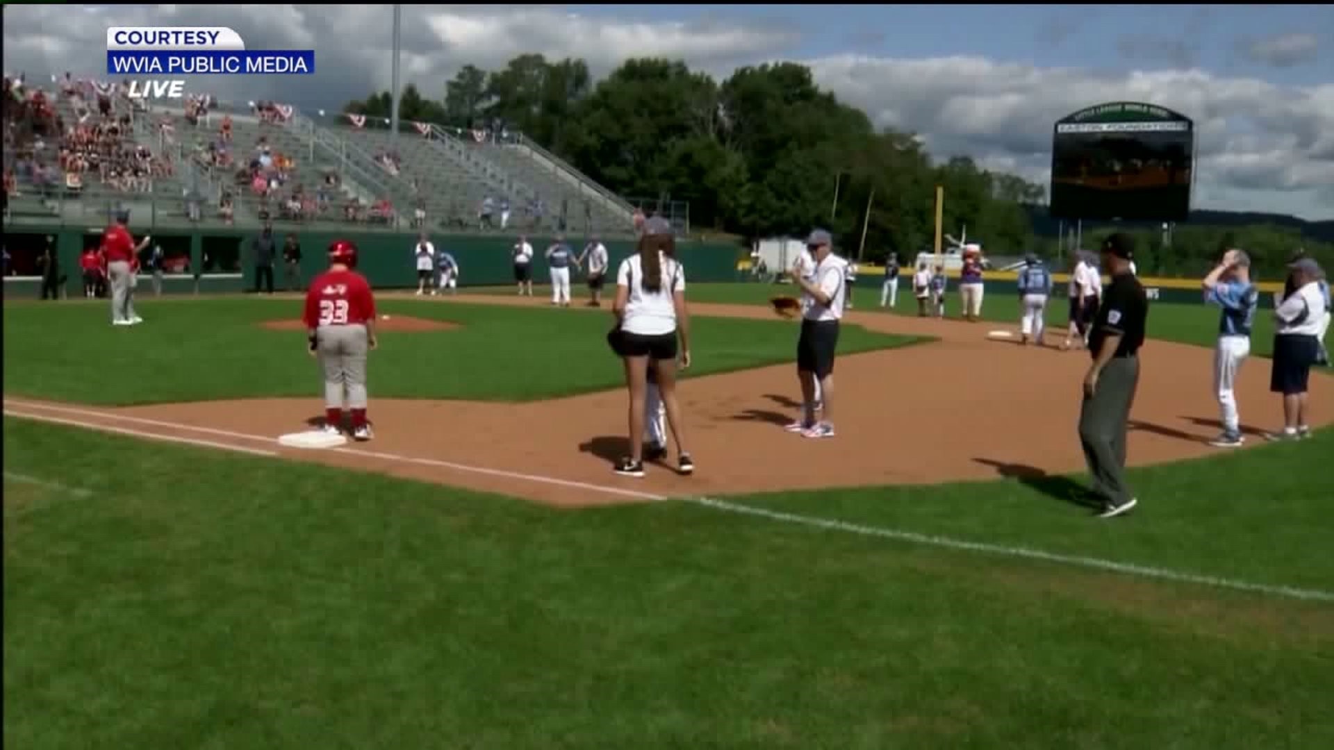 Annual Challenger Game at the Little League World Series