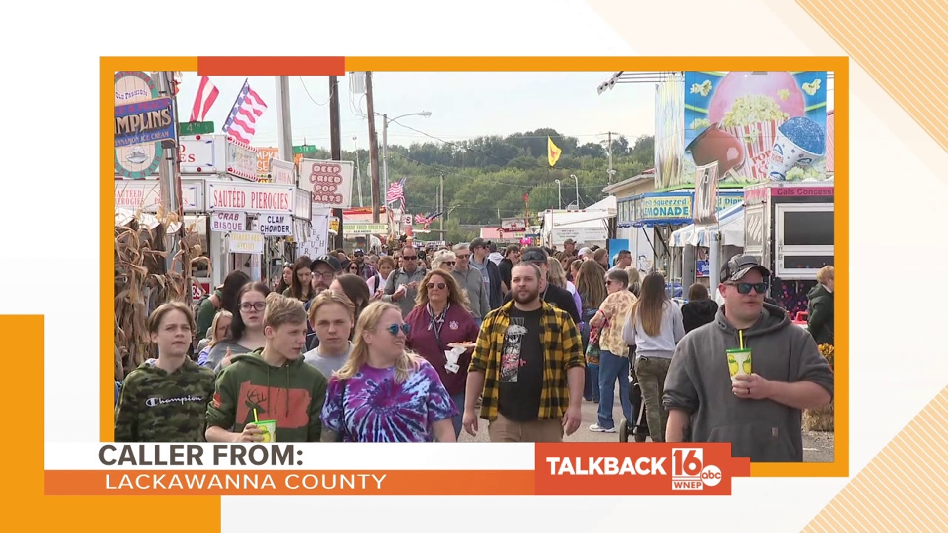 Callers are commenting on the good and bad reviews of the Bloomsburg Fair.