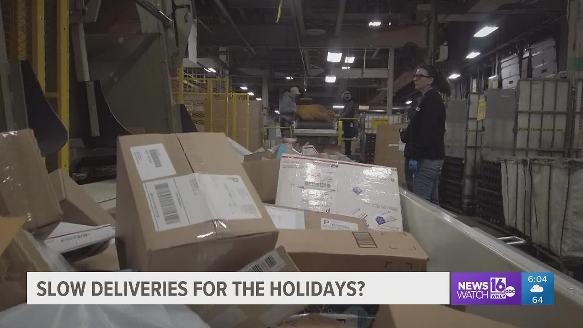 Newswatch 16's Chris Keating takes a deeper look at how postal delivery times for online purchases will take a hit.