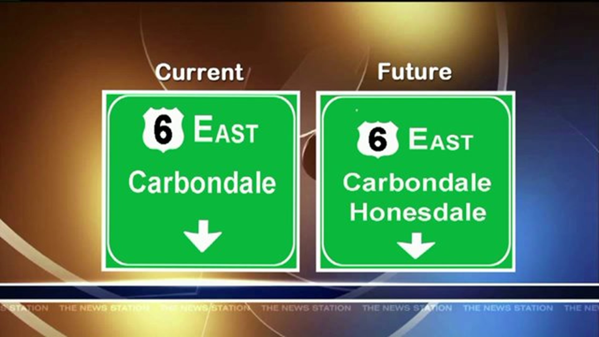 Honesdale to be Added to Interstate Signs