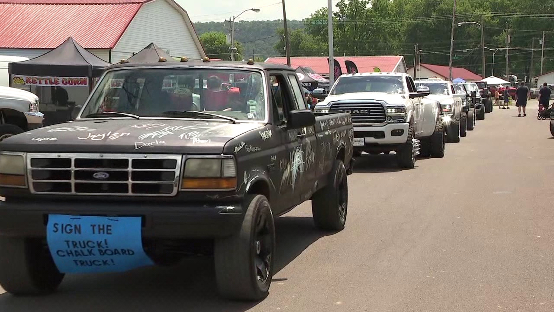 Truck enthusiasts from all across the country are in town for the 38th annual 4-Wheel Jamboree
