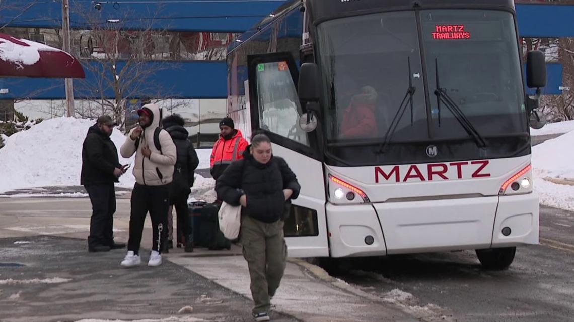 Winter storm causes travel issues to and from New York and New Jersey