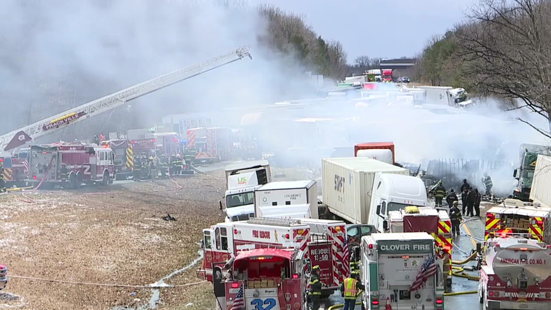 After 40 hours of work, Interstate 81 is back open.