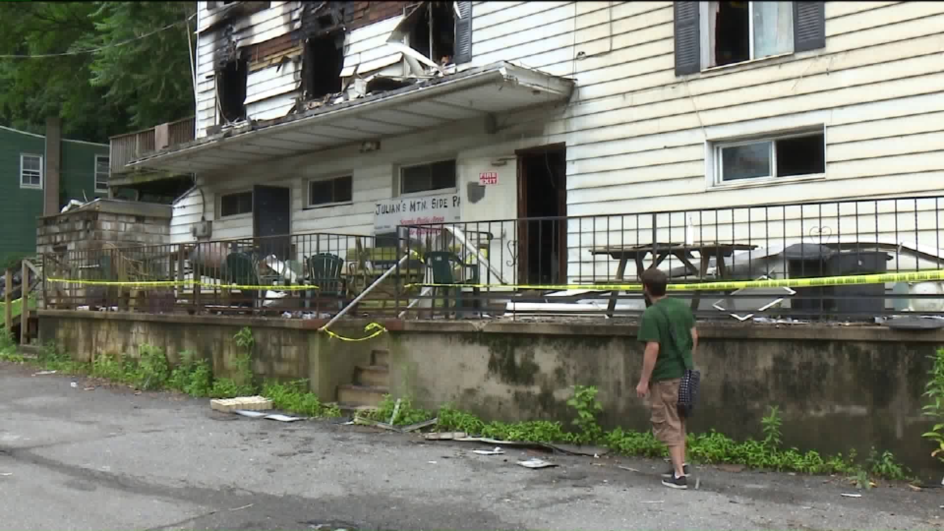 Residents Reflect In Aftermath Of Fire At Former Bar