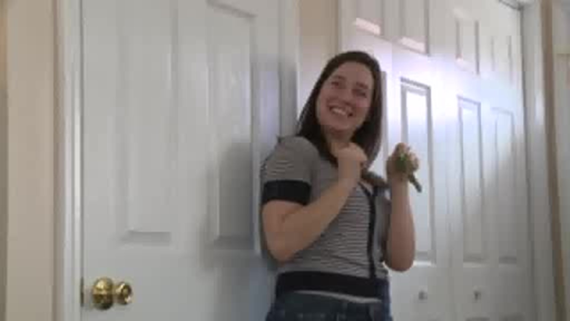 Mother Gets Keys to New Home
