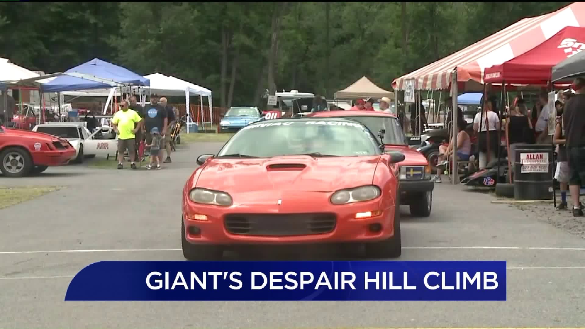 Drivers Rev Up for Giants Despair Hillclimb