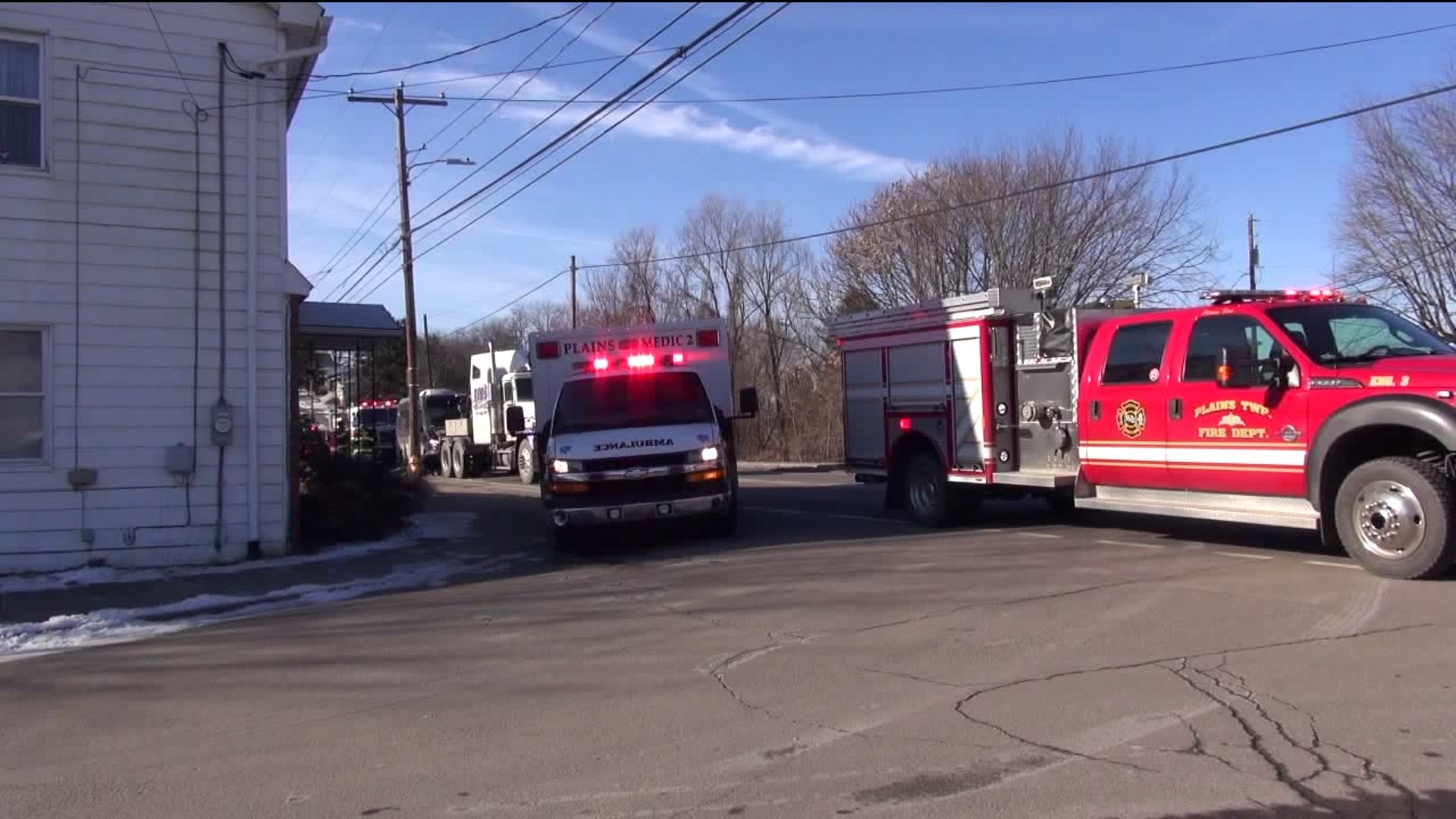 Nine Taken to Hospitals after School Van Crash in Luzerne County