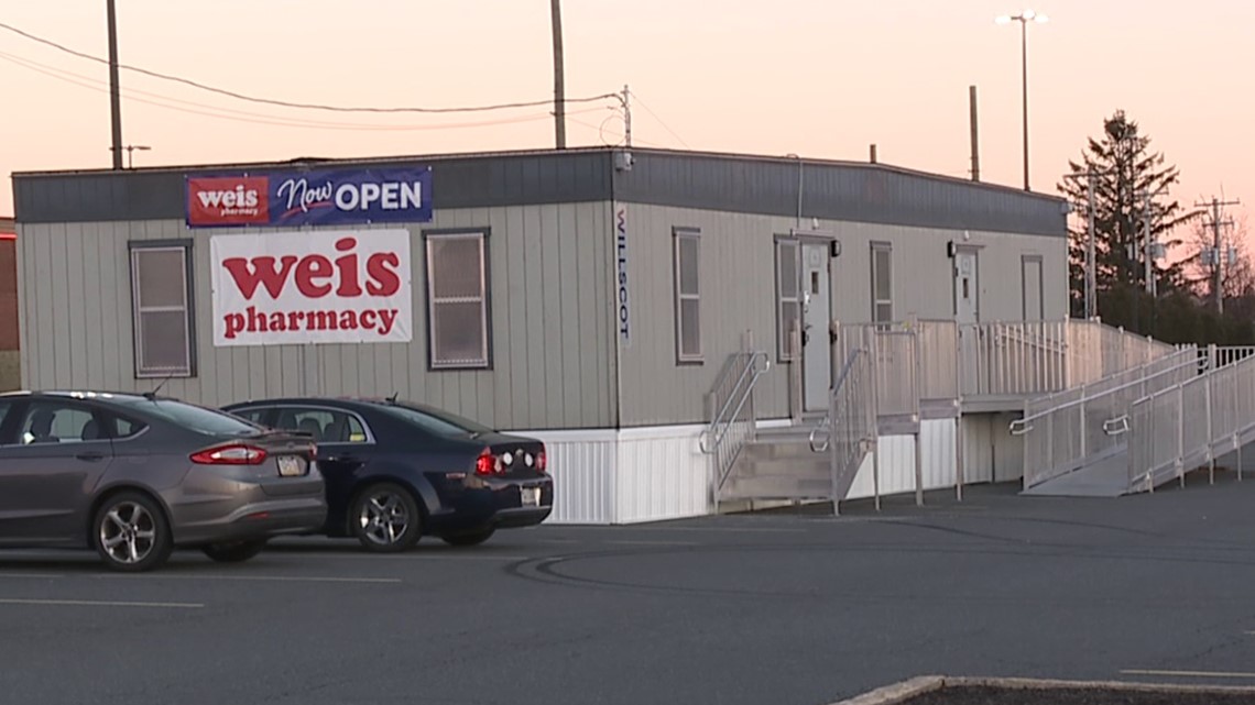 Pharmacy reopens at firedamaged Weis in Luzerne County