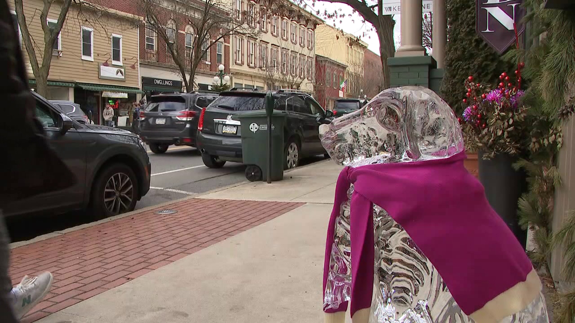 The Heart of Lewisburg Ice Festival begins on Friday, February 7, and runs through Sunday, February 9.