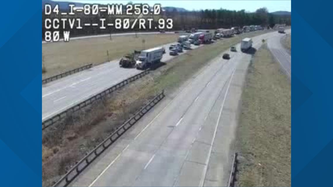 Part of I-80 East shut down after pedestrian struck in Luzerne County ...