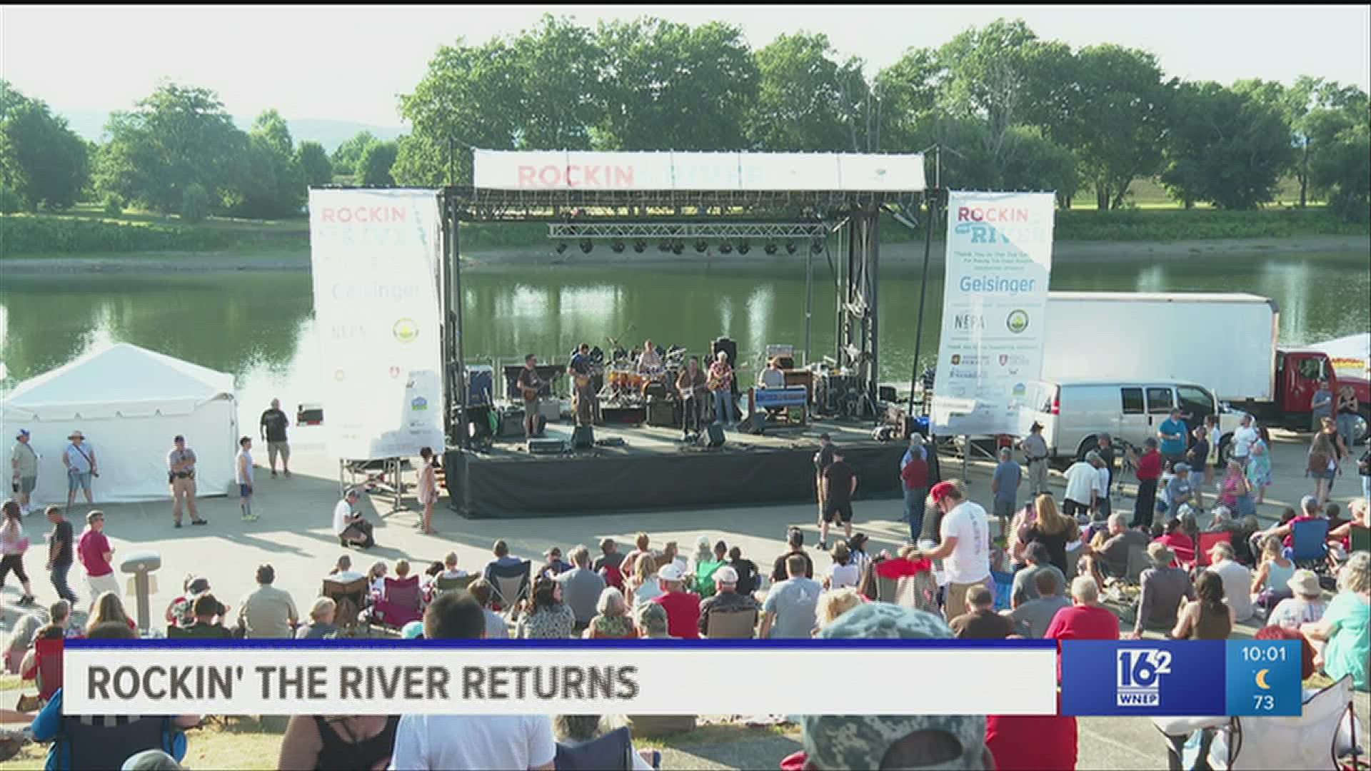 The free summer concert series is back with three Fridays of live performances along the Susquehanna River.