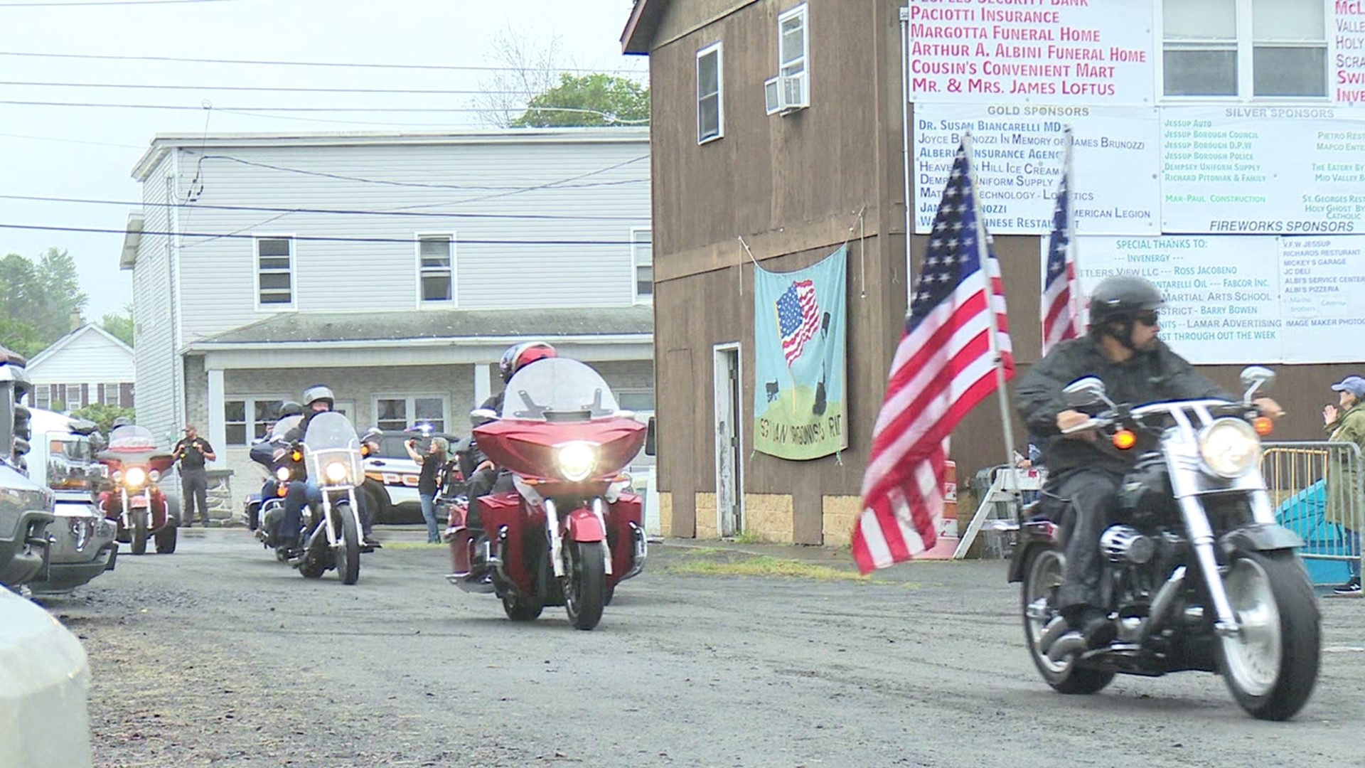 The 15th Sgt. Jan Argonish Ride started at 12 p.m. on Sunday in Jessup.
