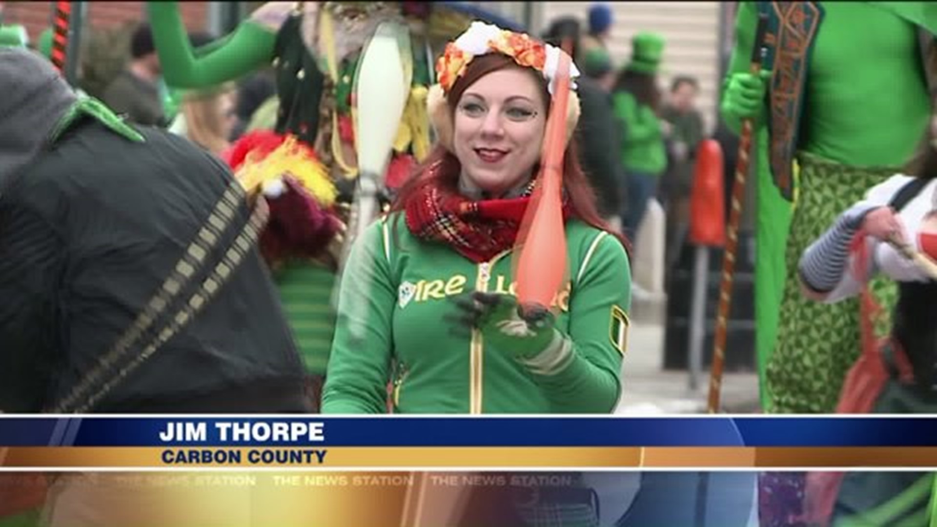 Parade Goers Brave the Cold in Carbon County