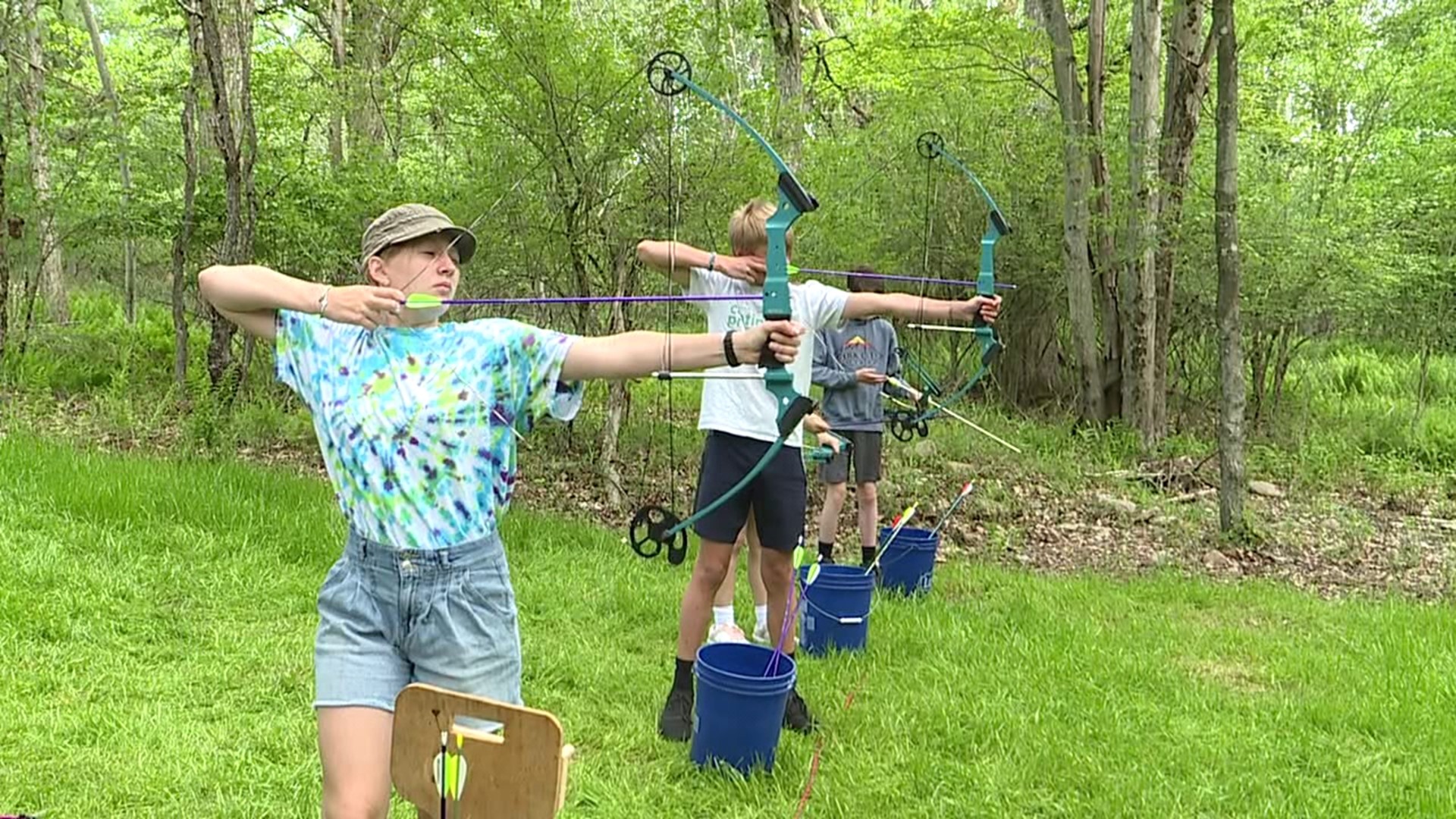 Summer is in full swing for those at Bear Creek Camp in Luzerne County.