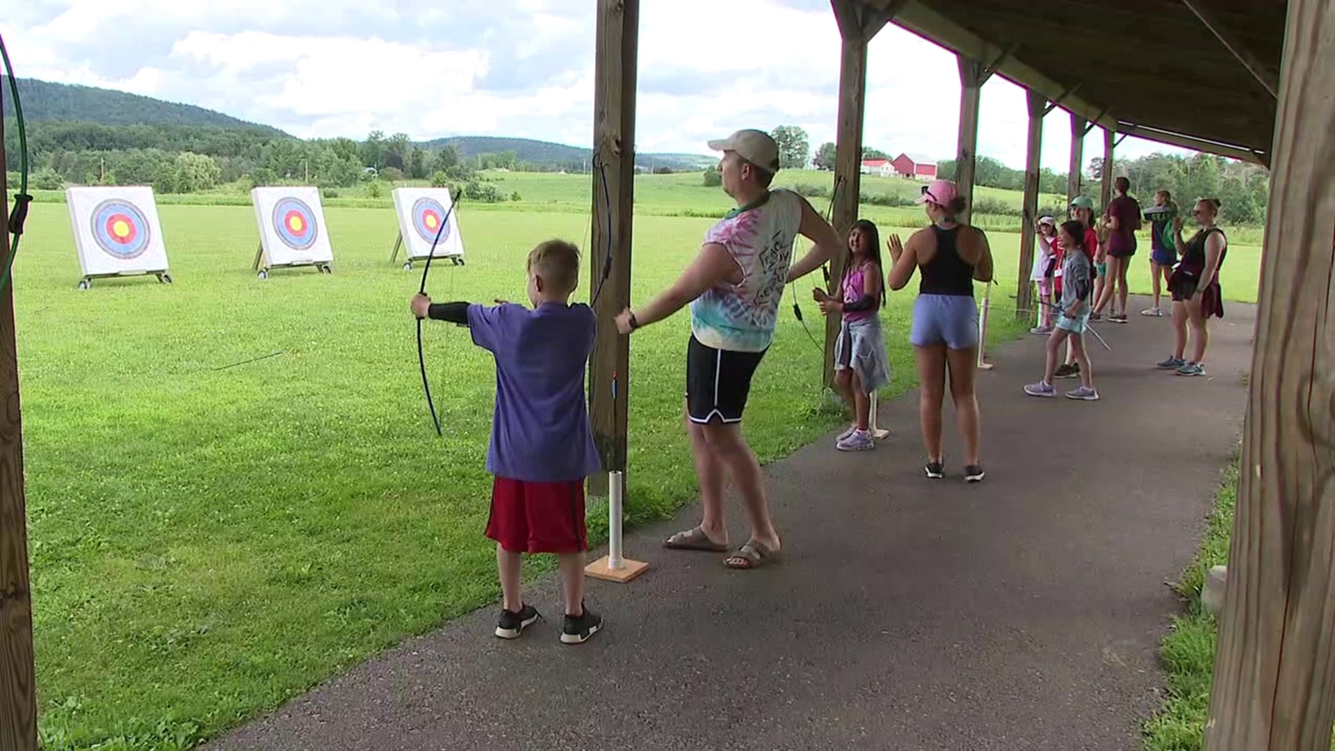 Camp Victory is for kids with a variety of medical challenges. This week, two groups, in particular, got a financial boost thanks to the Bloomsburg Elks Lodge.