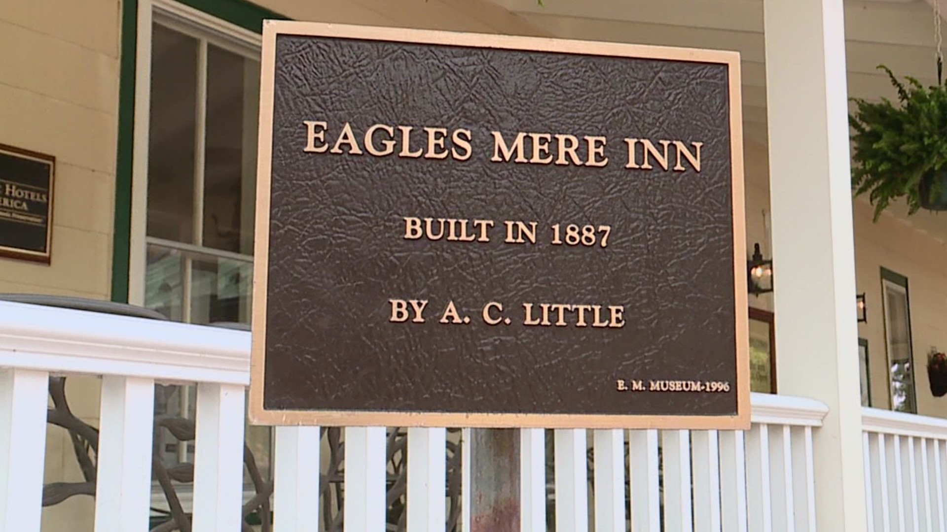 The Eagles Mere Inn is one of more than 300 hotels in the country to be deemed historic by Historic Hotels of America.