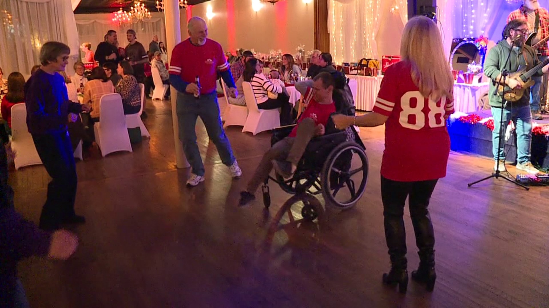 Folks in Lackawanna County came together Saturday night to help support the Saint Joseph's Center.