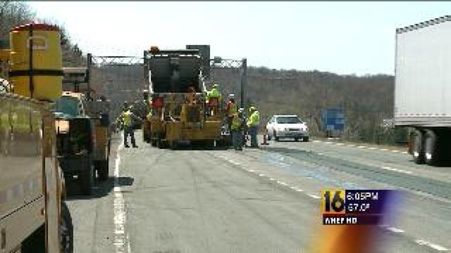 Pothole Patching Leads to Traffic in Lackawanna County