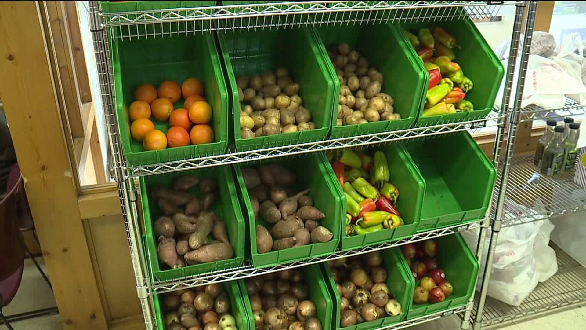 Fresh Fruits and Veggies at Scranton Food Pantry