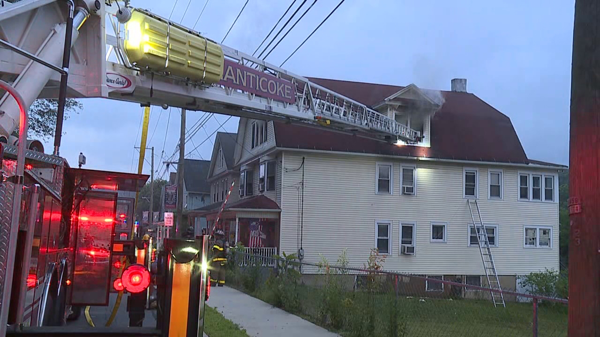 Five forced from home after early morning fire in Luzerne County | wnep.com