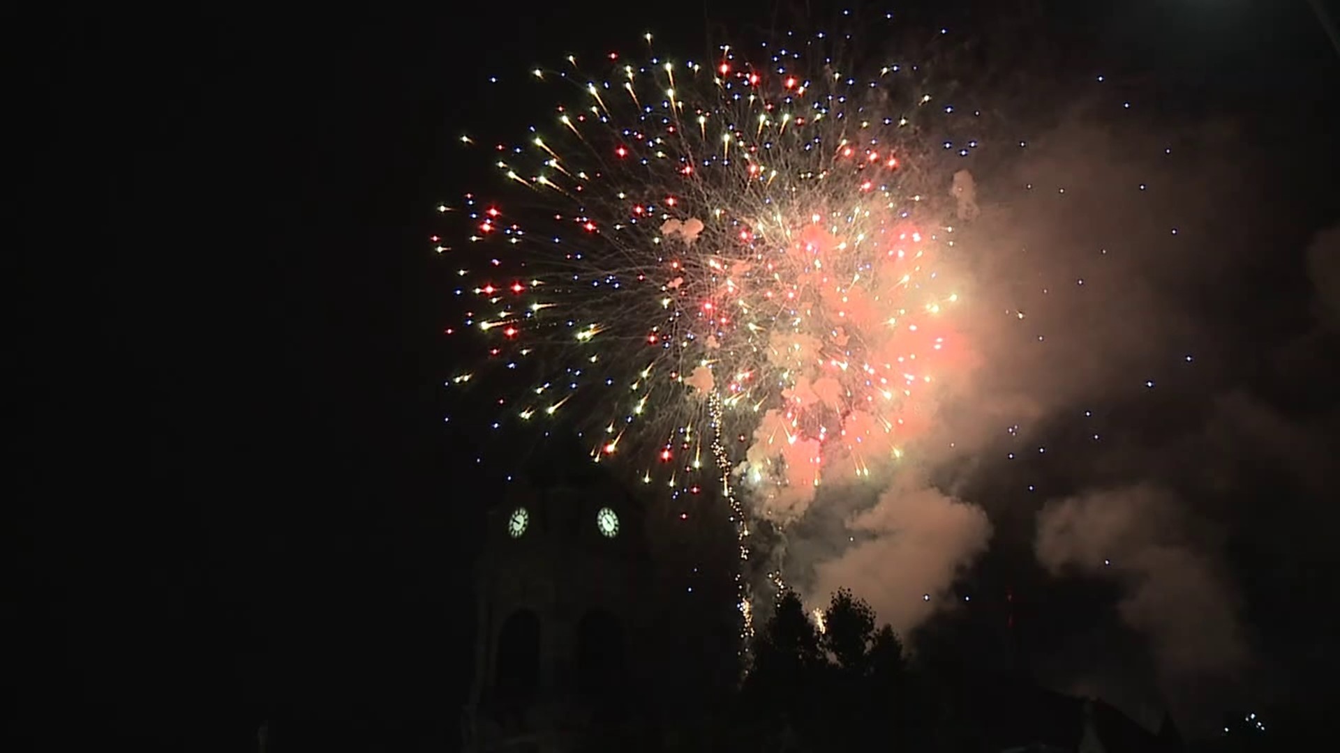 Courthouse Square was packed Monday night as fireworks lit in the sky over the Electric City, offering family and friends an opportunity to come together.