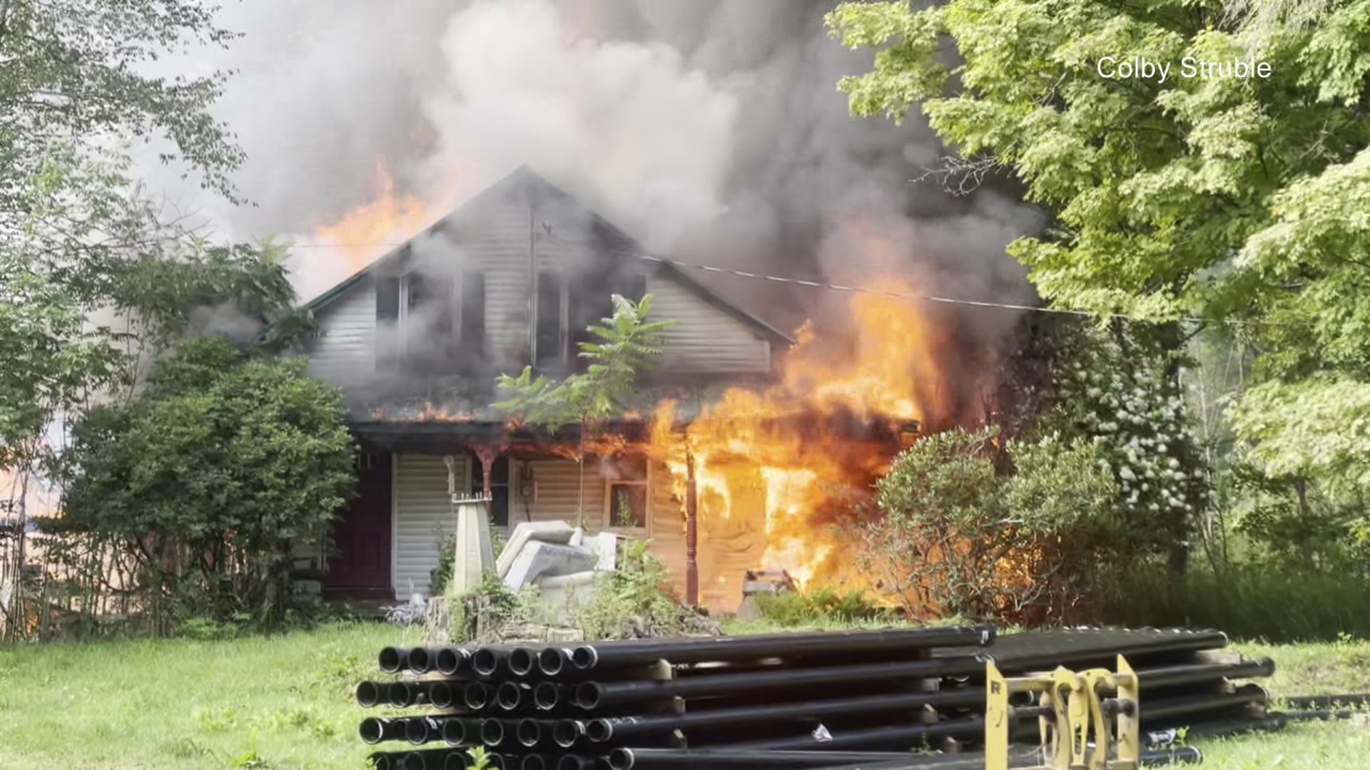 Police search for arsonist after house fire in Susquehanna County ...