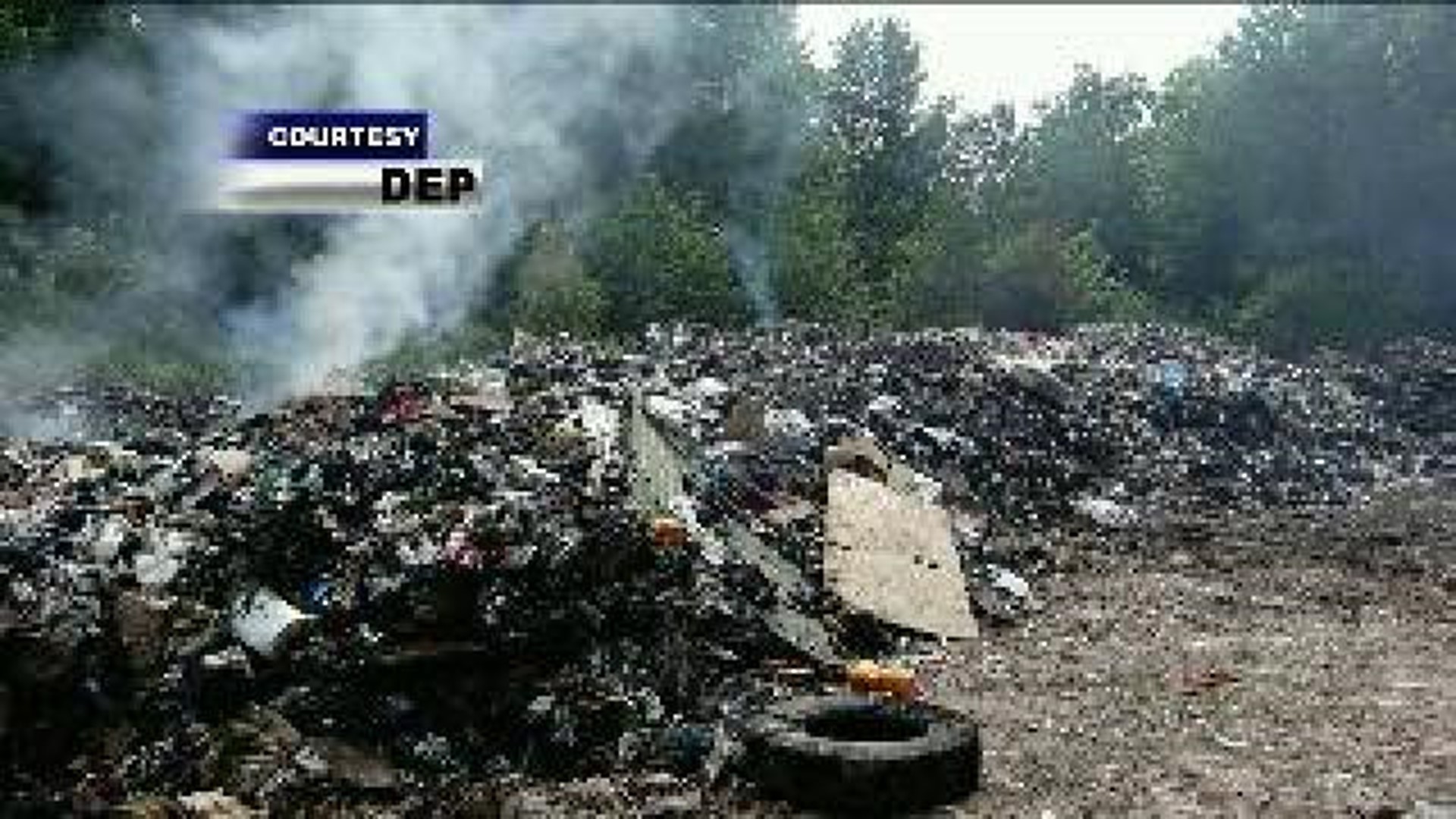 Camp Owners in Trouble with DEP After Trash Fire
