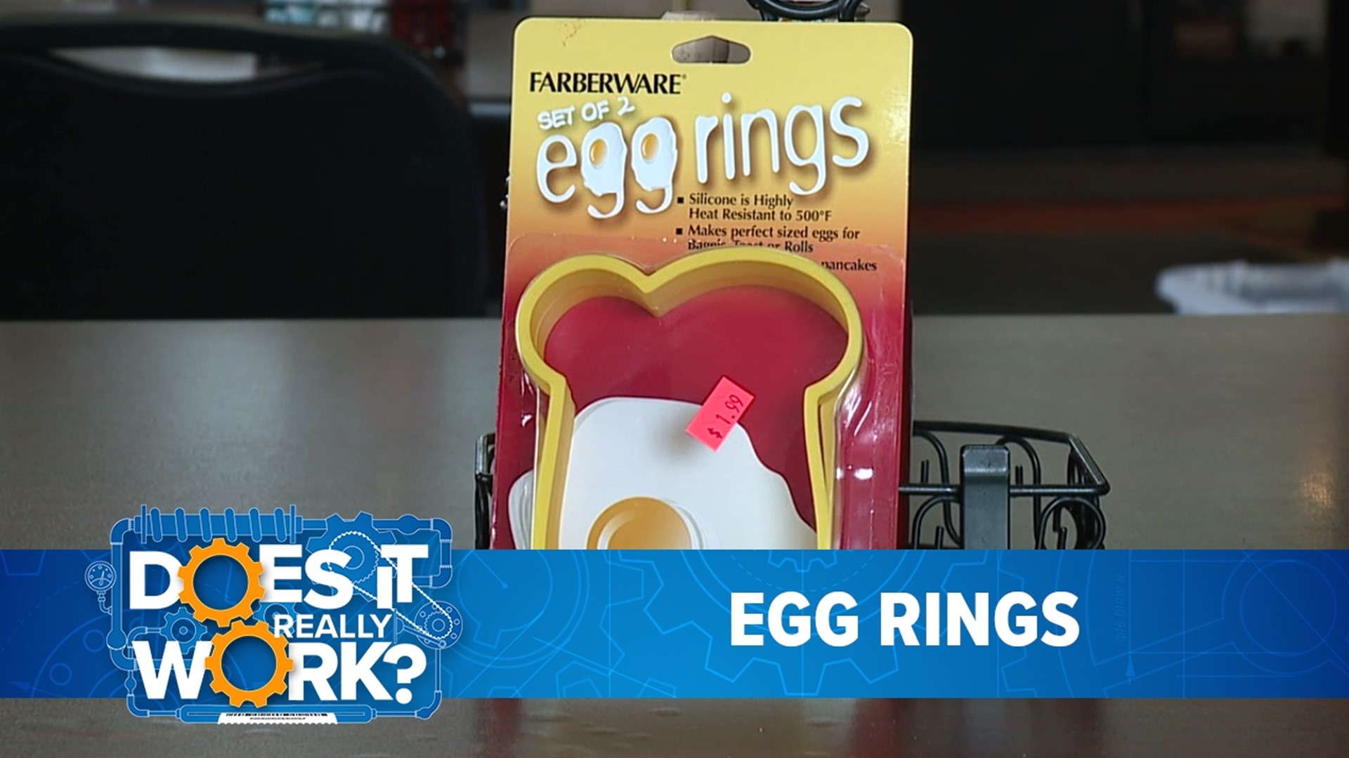 The maker claims, these rings help cook your eggs faster and more evenly.