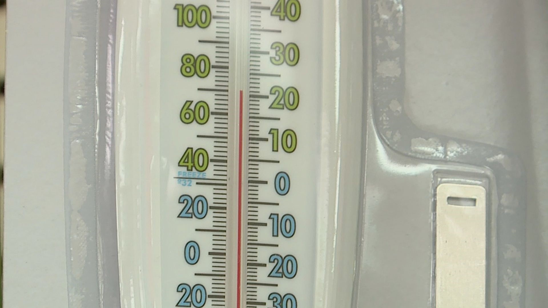 Wham Cam: Can the Inside of a Thermometer Freeze?
