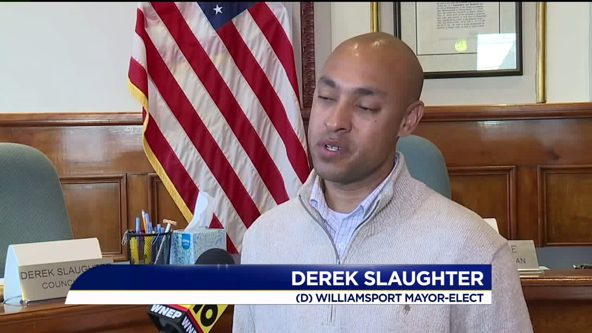 Slaughter Prepares for New Role as Williamsport Mayor