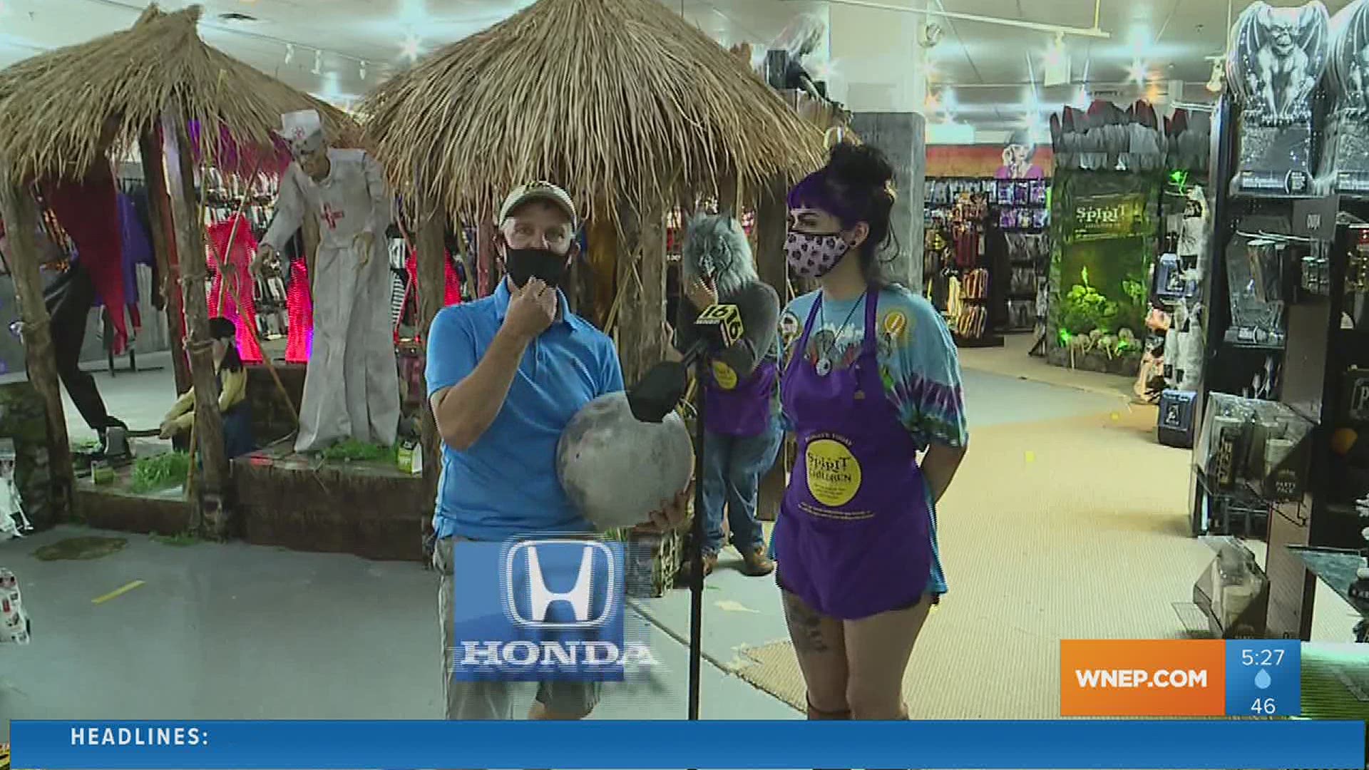 Fill in the blanks about full moons and Halloween on this week's Wham Cam.
