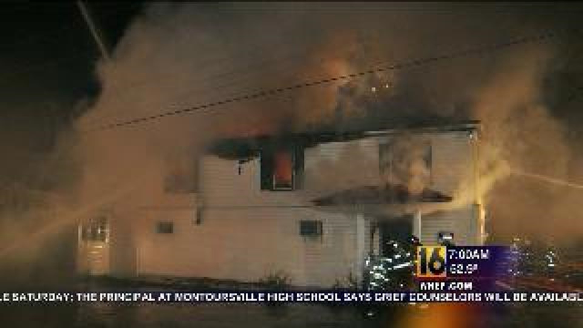 Schuylkill County Inn Hit By Fire