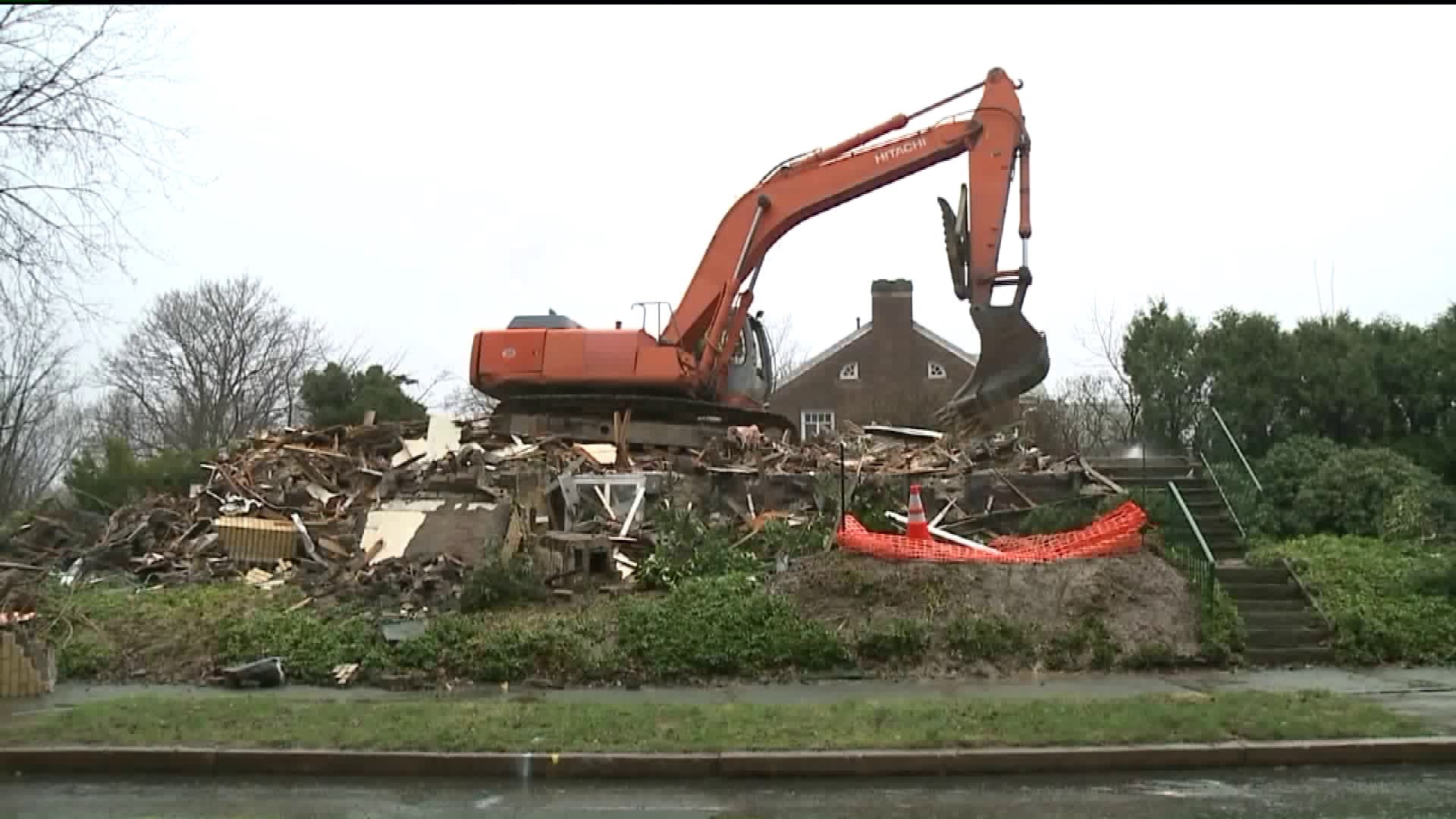 Historic Home in West Pittston Demolished