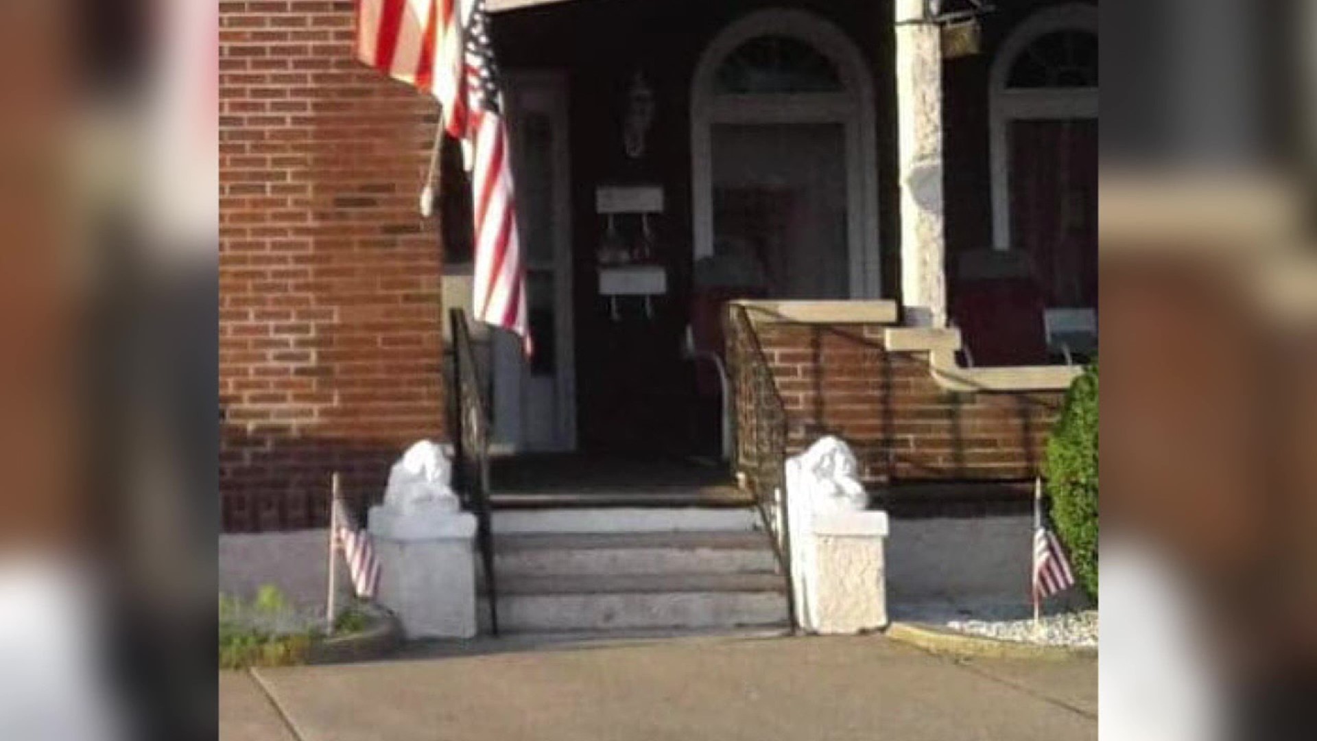 That's the question many in Hanover Township are asking after porch decorations were stolen from a front porch.