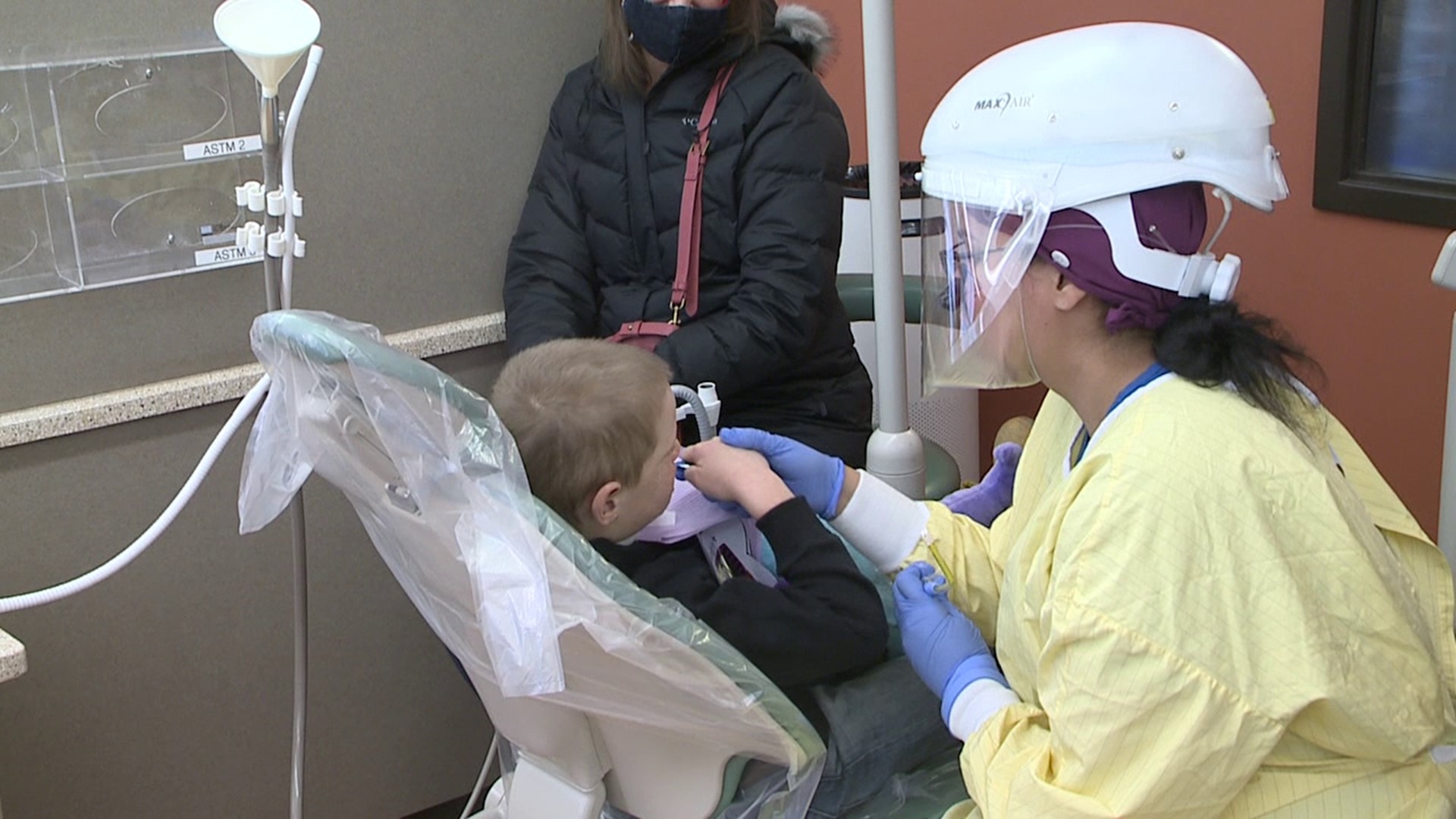 The 'Kids' Cavity Prevention Day' was held at LCCC in Nanticoke from 10 a.m. to 1 p.m. Saturday.