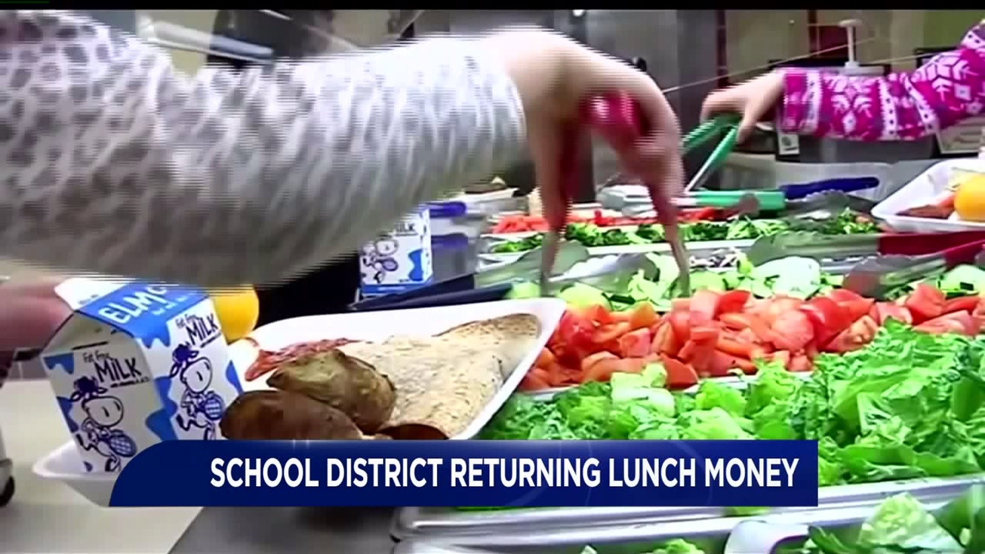 School District Returning Leftover Lunch Money