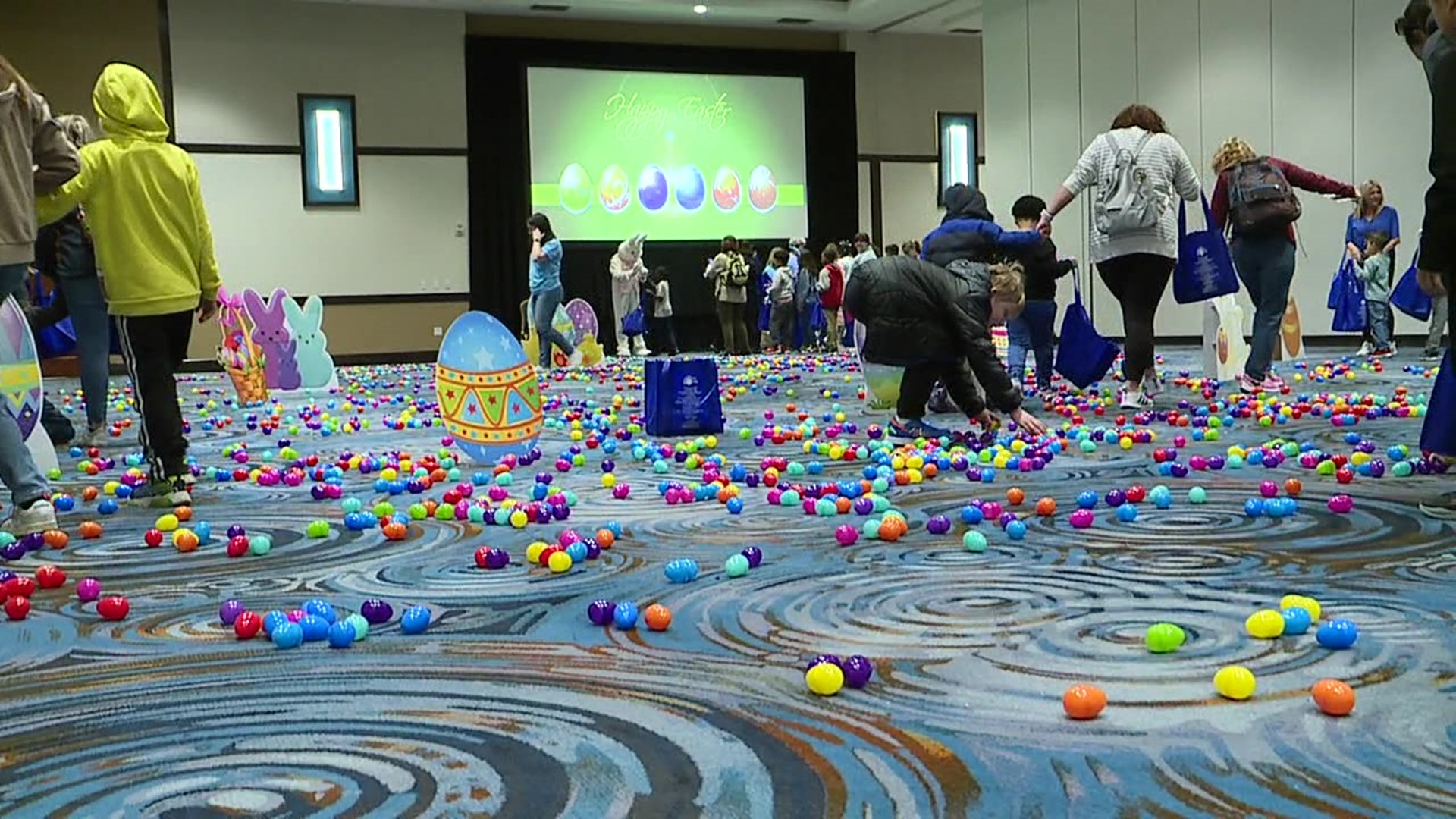 Brighter Journeys hosted an egg hunt at Mohegan Pennsylvania that catered to close to 1,000 children and adults with special needs.