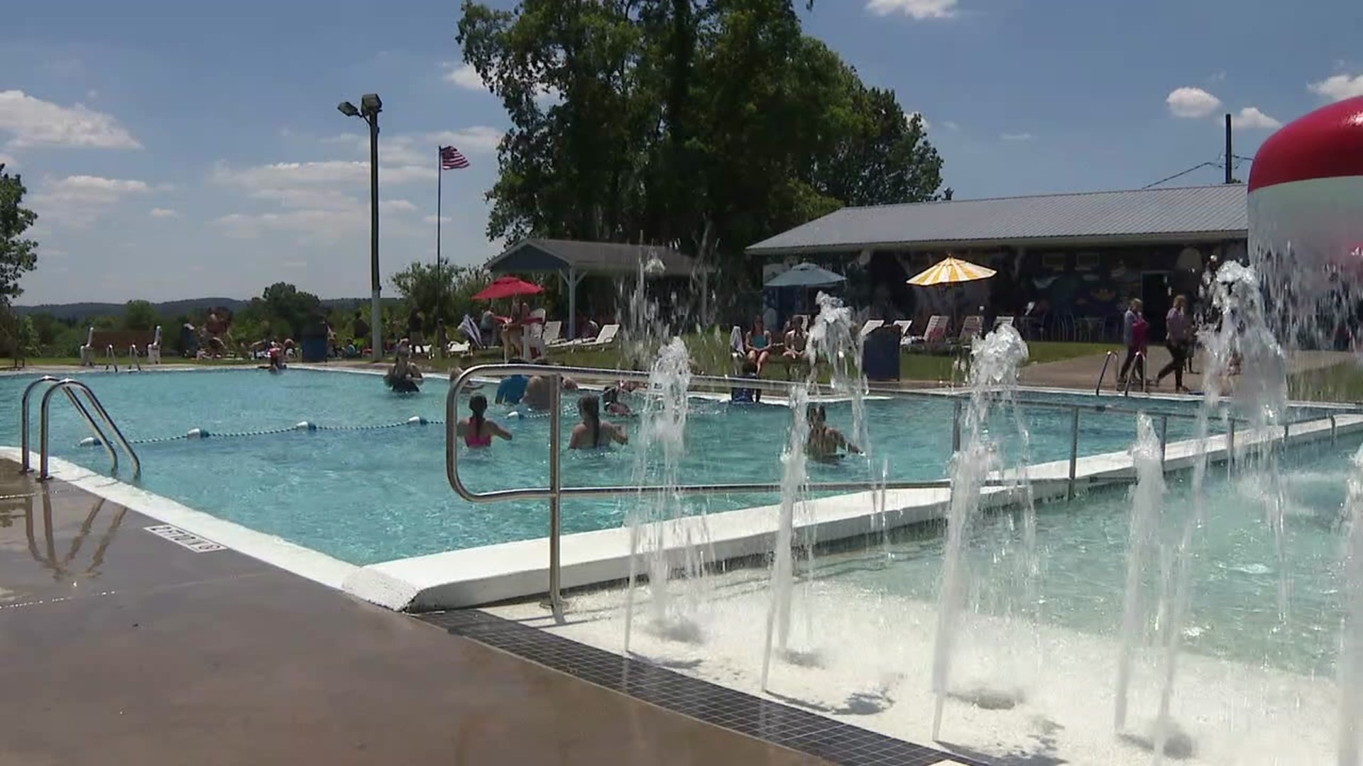 While many community pools have not reopened after the COVID-19 pandemic, swimmers are welcome at the community swimming pool in Selinsgrove.