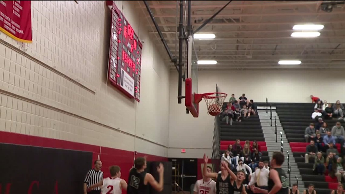 Hughesville at Mt. Carmel Area boys basketball