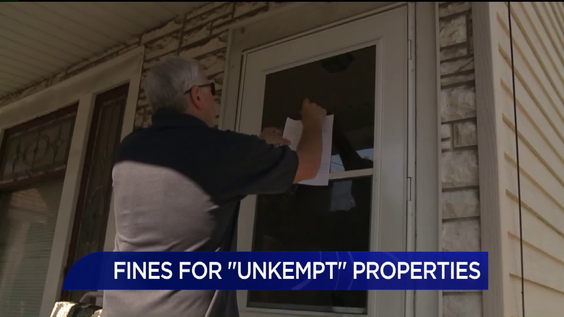 Handing Out Tickets for Messy Properties in Wilkes-Barre