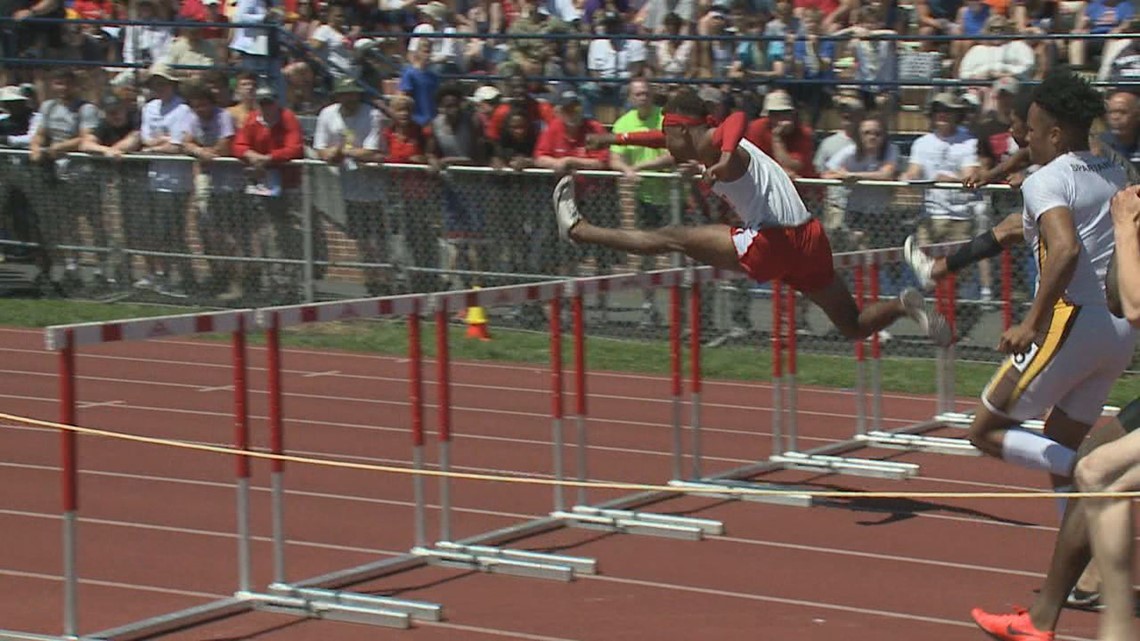 Allen Taylor Runs The Fastest 60 Meter Hurdles Time In The State At