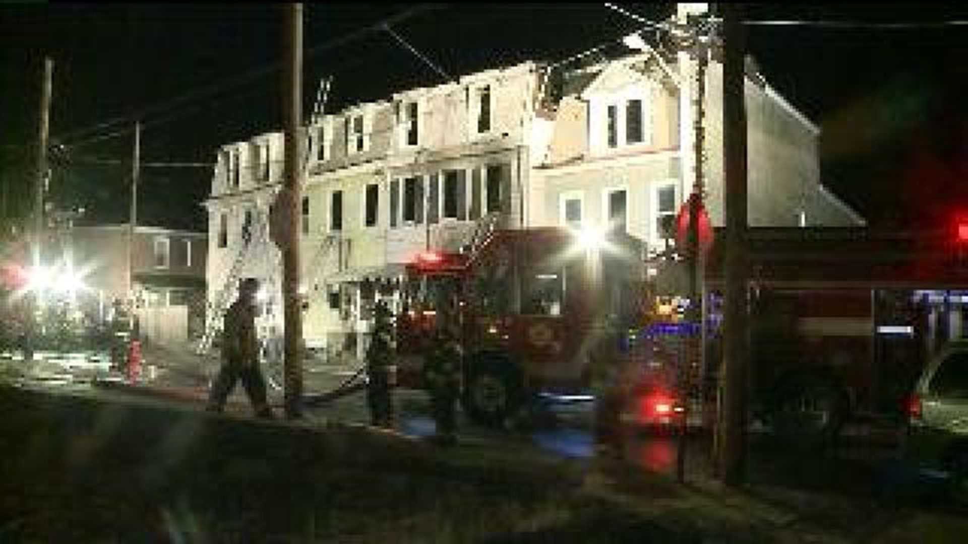 Four Homes Damaged in Fire